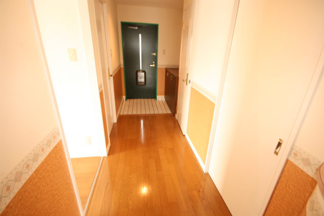 Entrance. Corridor is also wide!