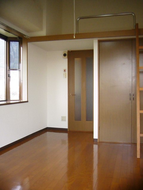 Living and room. There is also a closet.