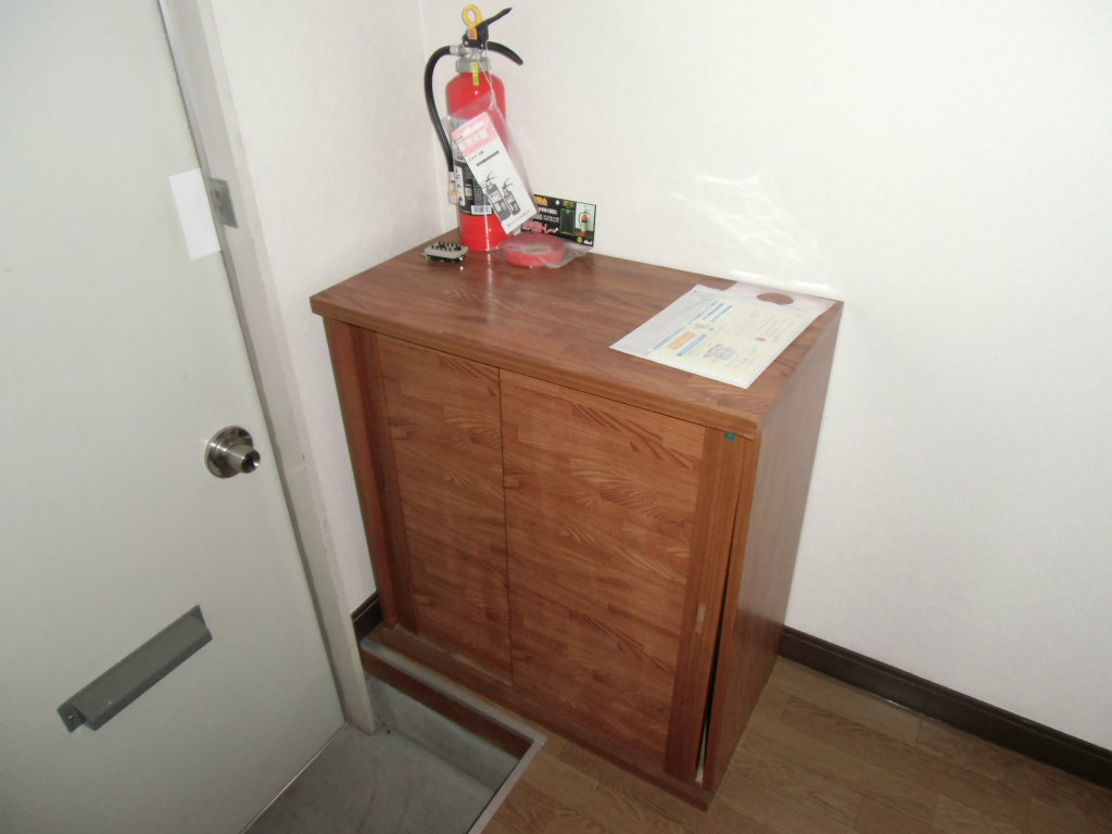 Receipt. Entrance storage