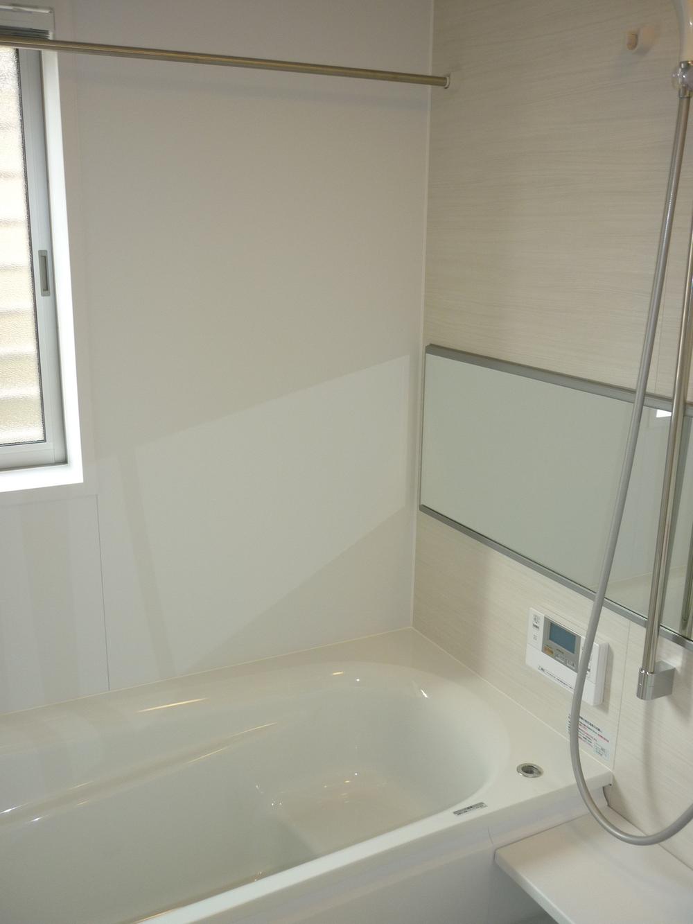 Bathroom. With big success bathroom dryer in your laundry on a rainy day