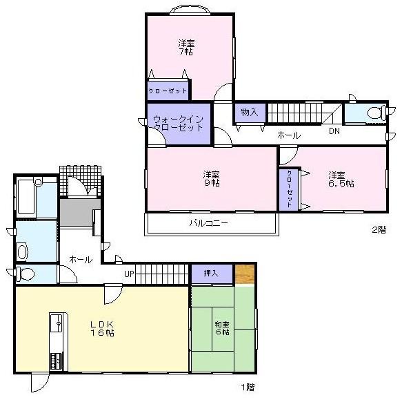 Floor plan. 23.5 million yen, 4LDK, Land area 157.81 sq m , Building area 115.92 sq m