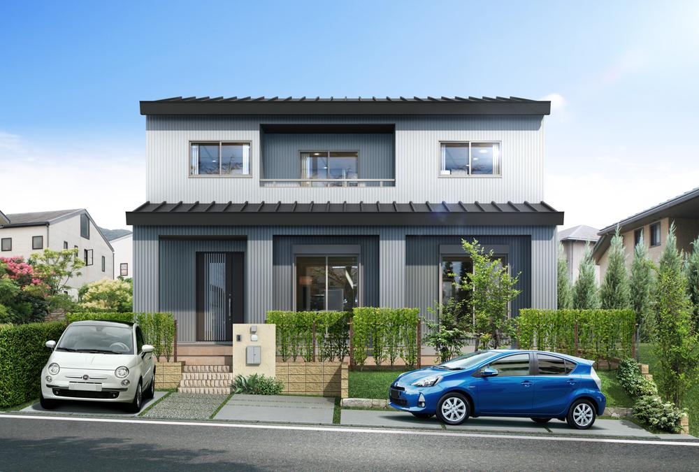 Local appearance photo. Facing the large subdivision in the area of (51-14 Building) south road, Site area 214.33 sq m (64.83. Tsubo) spacious Nantei