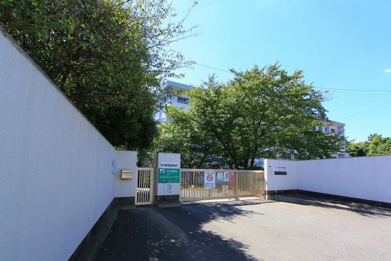 Primary school. 815m until Nakahara elementary school