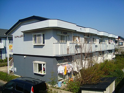 Balcony. Balcony seen from the outside