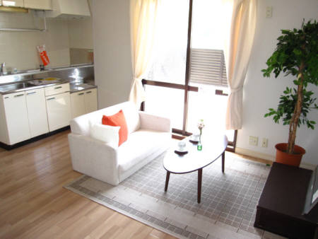 Kitchen. Model room in