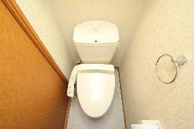 Toilet. With warm water washing toilet seat