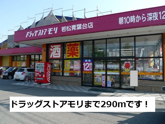 Dorakkusutoa. Drugstore Mori 290m to (drugstore)