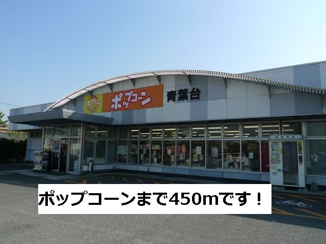 Supermarket. 450m until the popcorn (super)