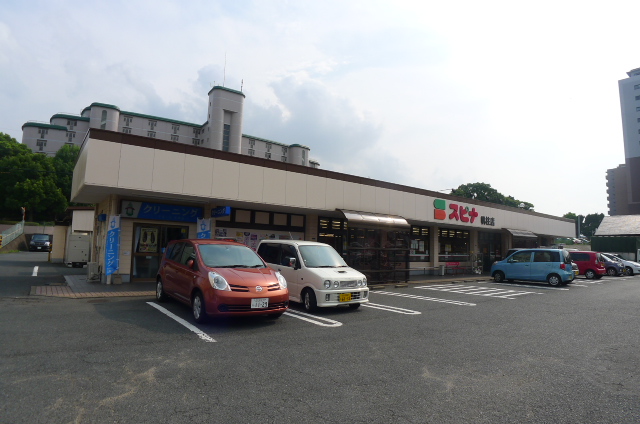 Supermarket. 407m until spinner mast store (Super)