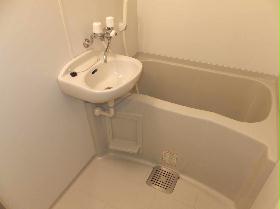 Bath. With bathroom dryer