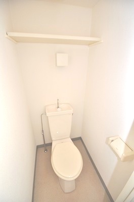 Toilet. With shelf ☆