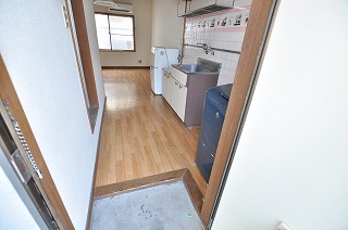 Entrance. The view from the front door