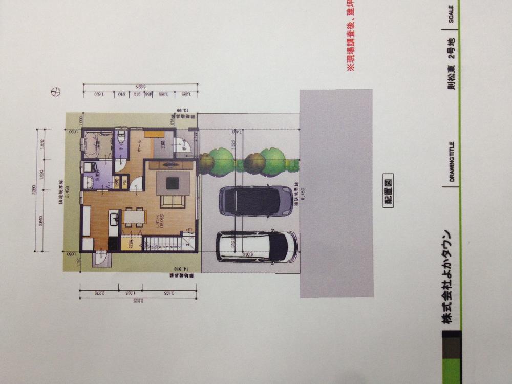 Building plan example (Perth ・ Introspection). Building plan example
