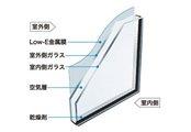 Other Equipment. Since special metal film (Low-E metal film) is coated on the outdoor side glass, Summer cut the heat rays of the sun entering the room more than 50%. Since the winter, do not miss the indoor heat outside, It enhances the cooling and heating effect. (By YKK AP Co., Ltd. material)