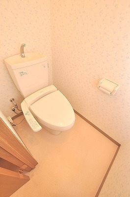 Toilet. Warm water washing toilet seat