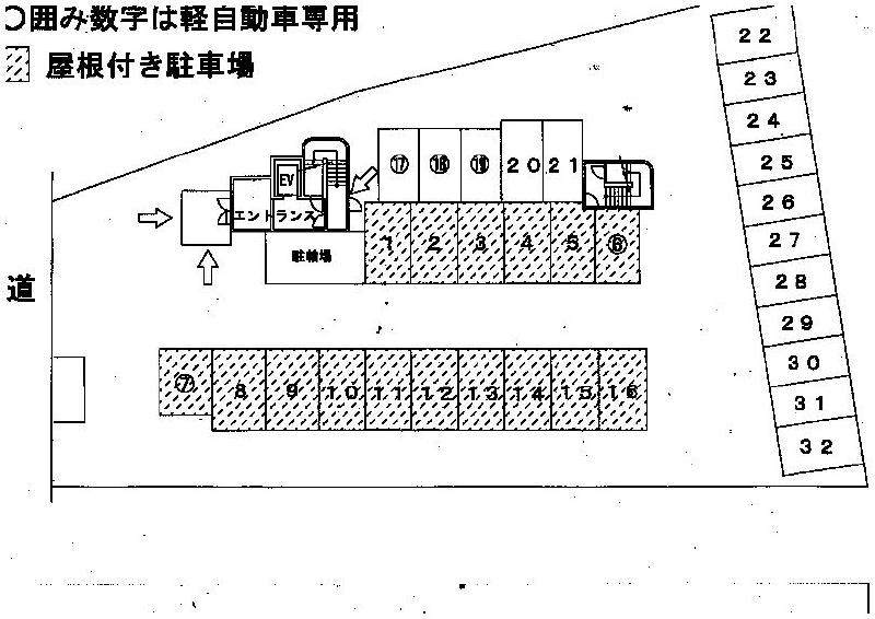 Parking lot. Scheduled compartment Figure 2013.2.8 current