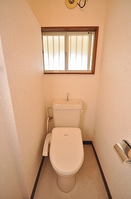 Toilet. With Washlet, With window. 