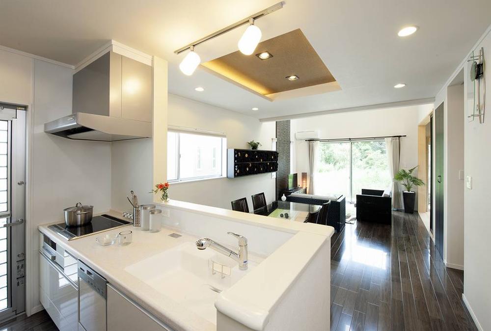 Model house photo. Model house