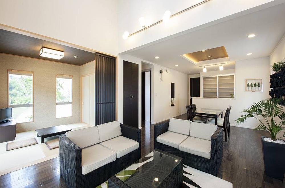 Model house photo. Model house