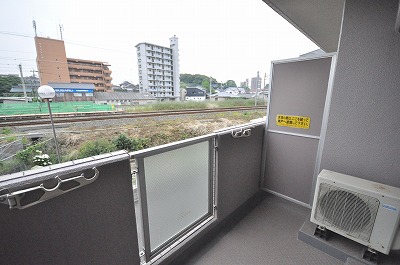 View. Relieved breath at the view from the veranda