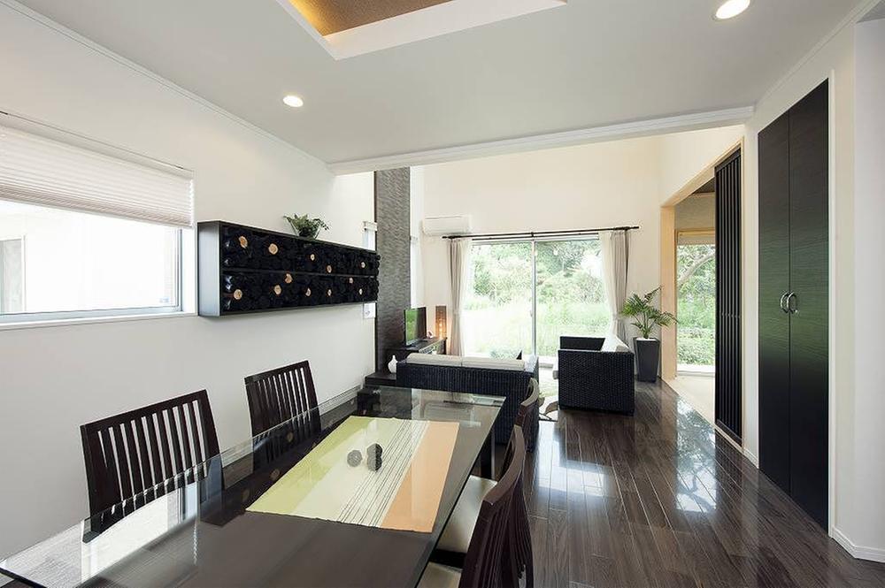 Model house photo. Model house