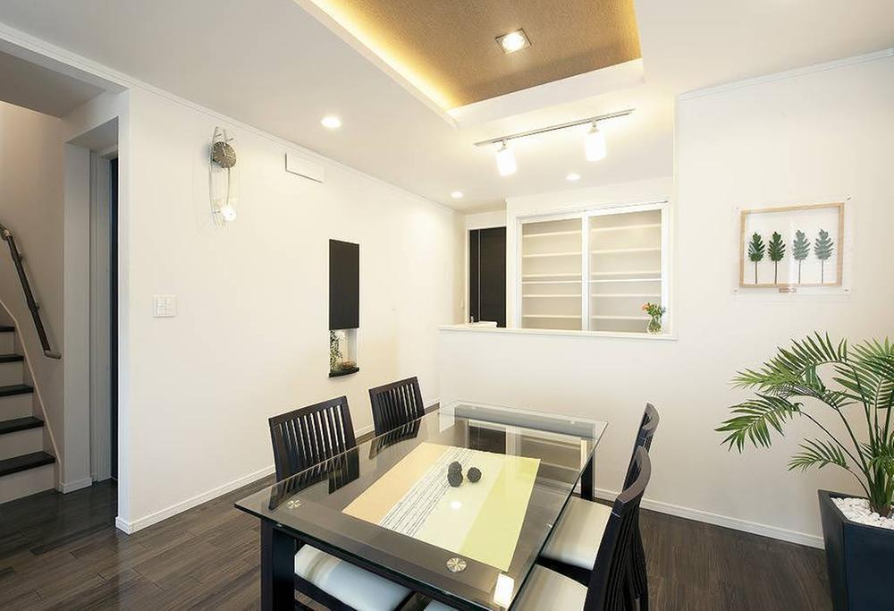 Model house photo. Model house