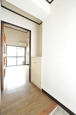 Entrance. The view from the front door