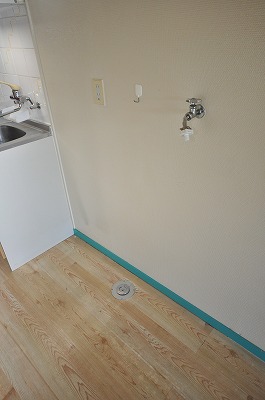 Other room space. Washing machine Storage