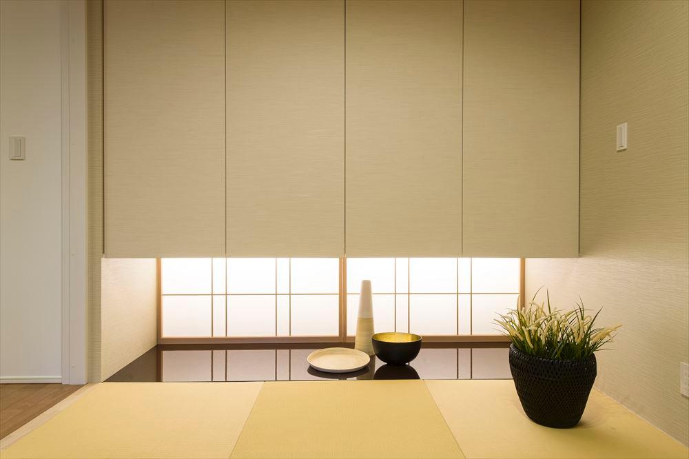 Other introspection. Japanese-style room (construction Picture)