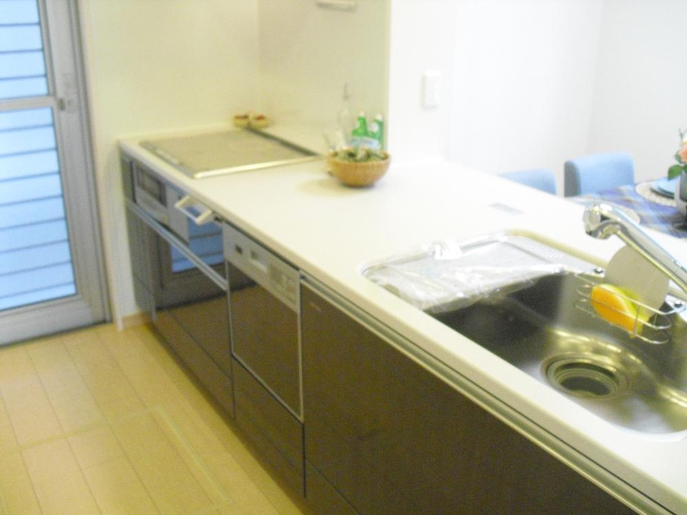 Kitchen. System kitchen with dishwasher dryer.