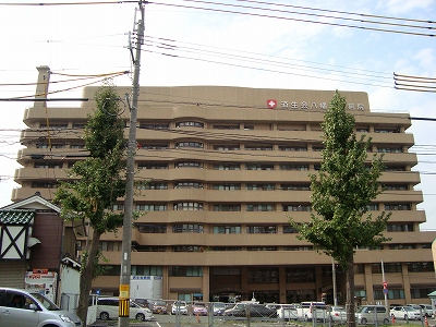 Hospital. Social welfare corporation Onshizaidan Saiseikai Saiseikai Yahata General Hospital (Hospital) to 3300m