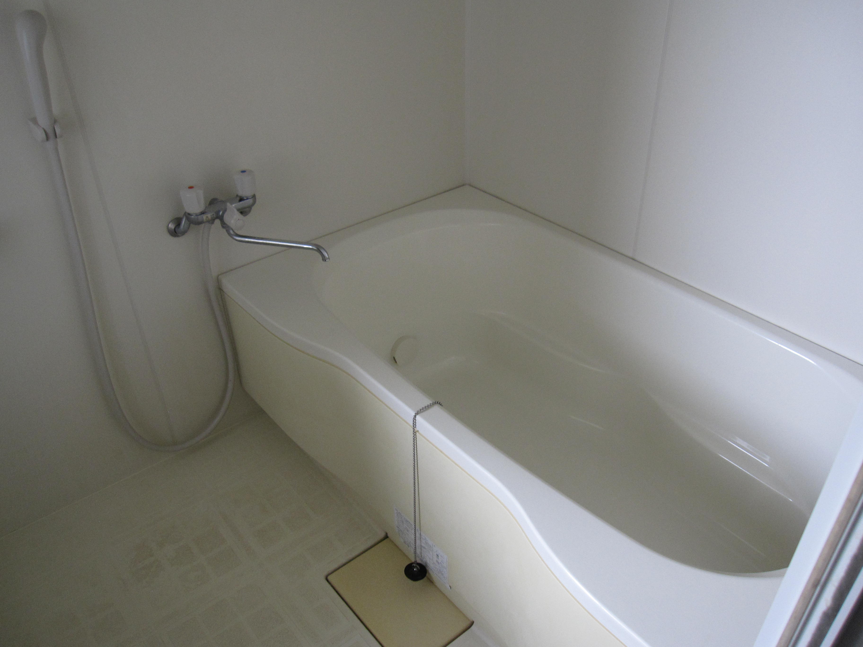 Bath. Bathroom with a window