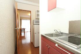 Kitchen. System kitchen two-burner stove with (Rajientohita)