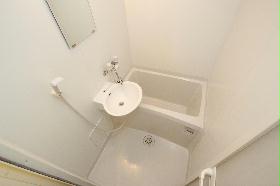 Bath. With bathroom dryer