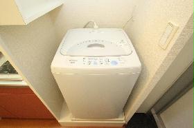 Other. Washing machine ・ With shelf Place detergent