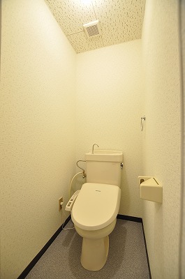 Toilet. Toilet (with warm water cleaning toilet seat)