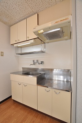 Kitchen. Gas stove can be installed. 