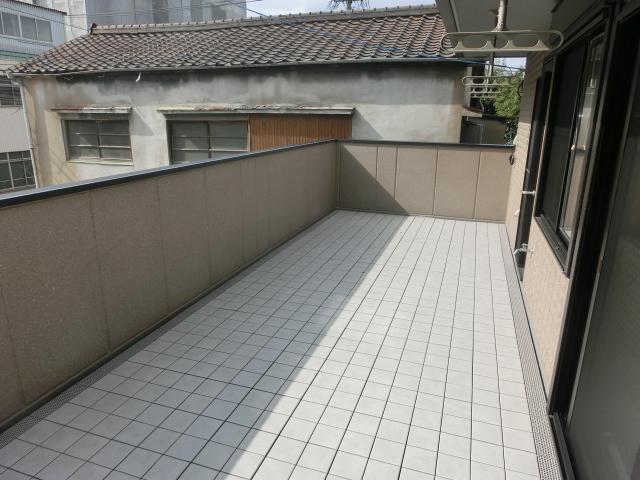 Balcony. Sunny south-facing balcony