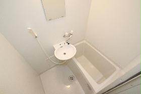 Bath. With bathroom dryer