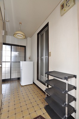 Entrance. The view from the front door