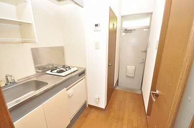 Living and room. Kitchen space