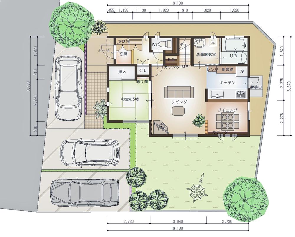 The entire compartment Figure. Compartment figure