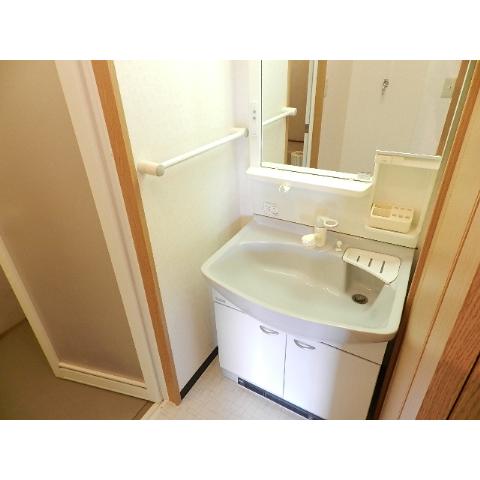 Washroom. Large washbasin!