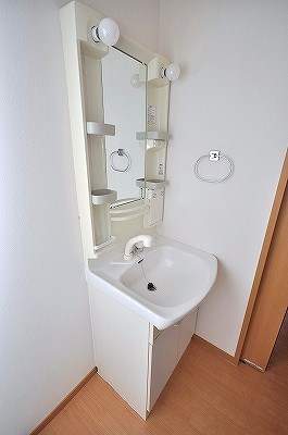 Washroom. Shampoo dresser