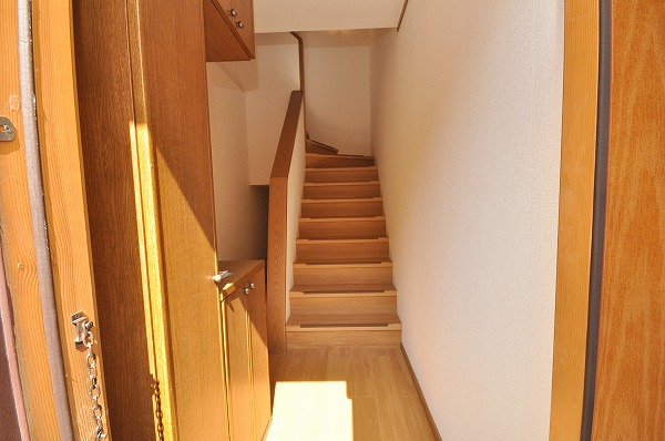 Entrance. The view from the front door