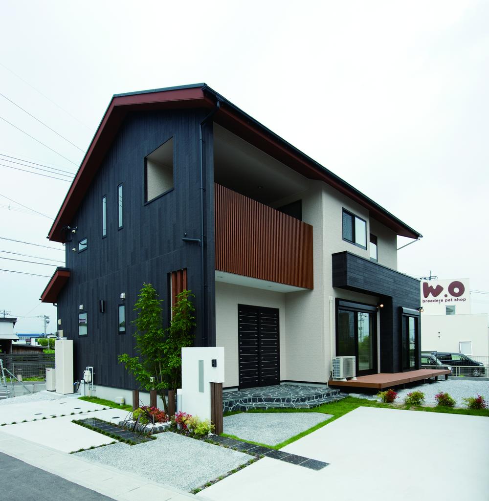 Model house photo. Model house