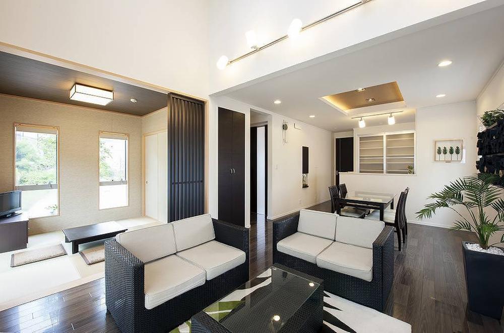 Model house photo. Model house