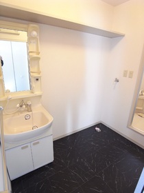 Washroom. Spacious dressing room