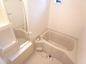 Bath. Ventilation in the bathroom window with ◎