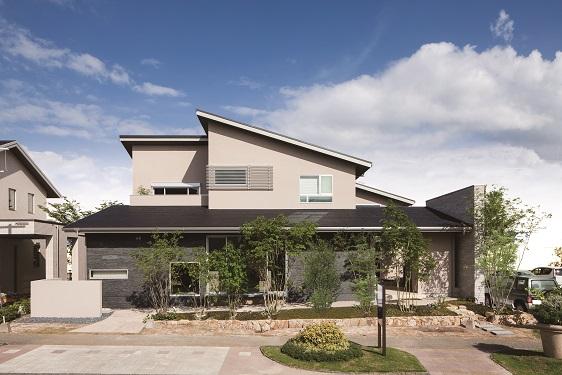 exhibition hall / Showroom. hit Kashiihama housing exhibition hall (appearance)